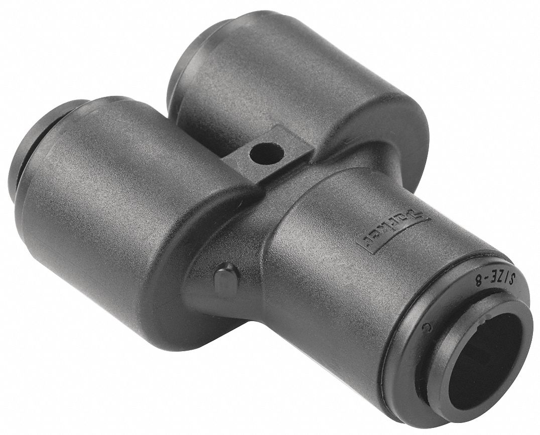 PARKERHANNIFIN Union, Tube Fitting Material Kynar(R), Fitting