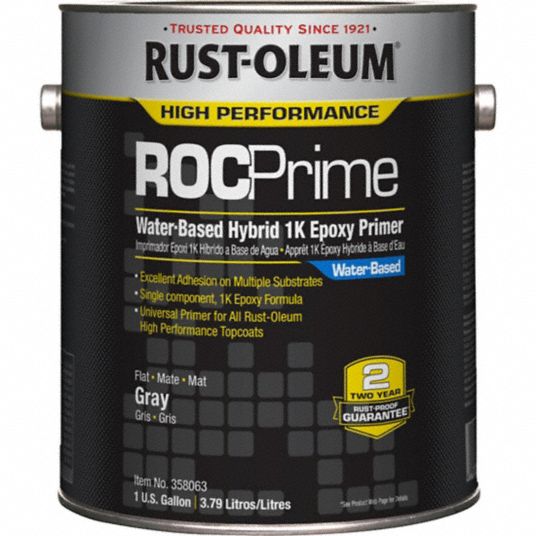 Rust-Oleum 358063 Gray, Flat, 1 gal.