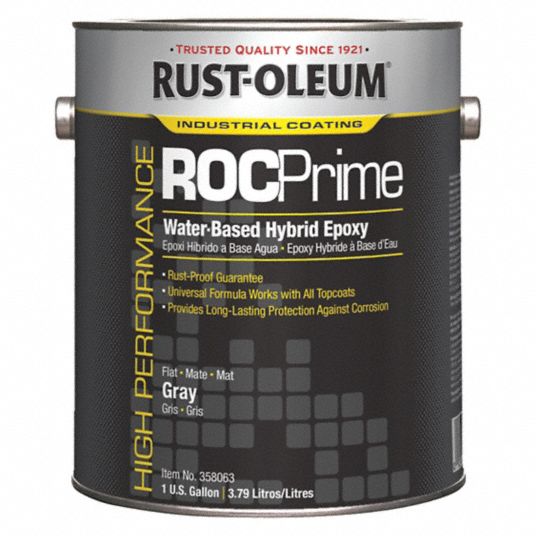 RUSTOLEUM, Exterior/Interior, Gray, Primer 56FP56358063 Grainger