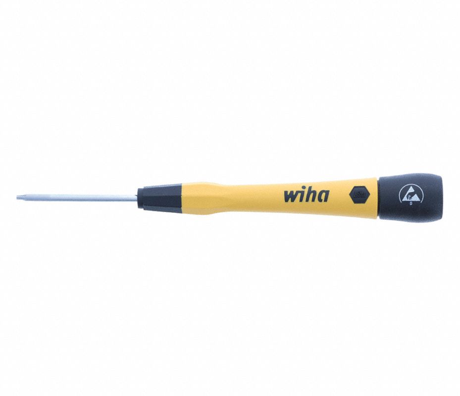 Destornillador De Precisión Wiha 27841 Torx T15 ESD – Seguro Y Aislado (Fabricado En Alemania)