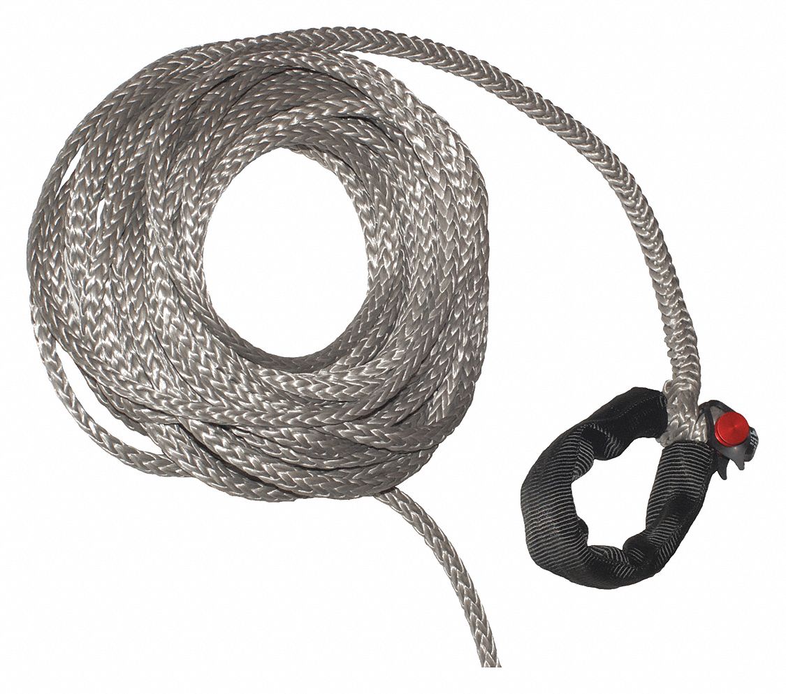 LOCKJAW 50 ft Synthetic Winch Line with 4400 lb Working Load Limit