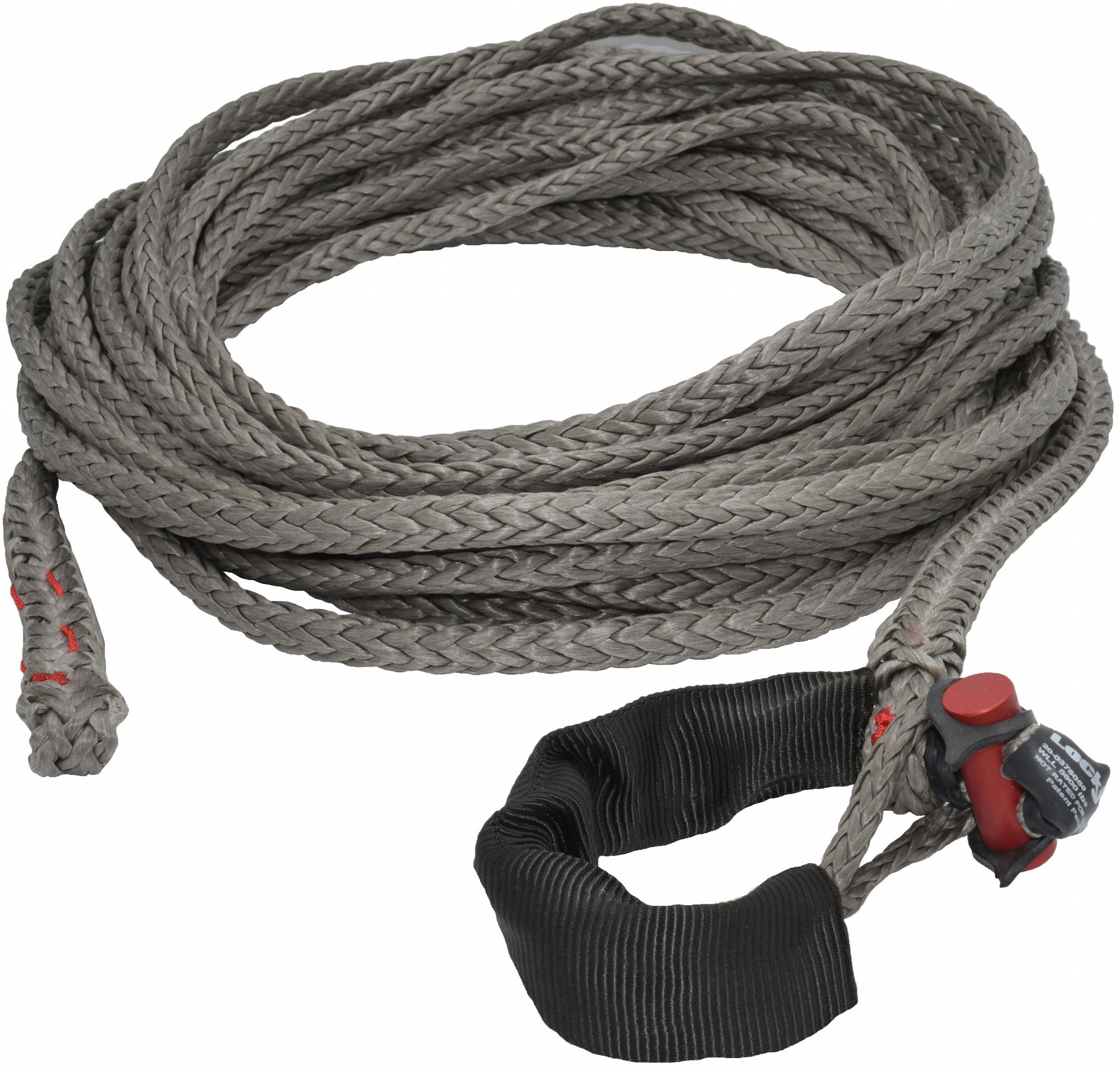 LOCKJAW 50 ft Synthetic Winch Line with 5,600 lb Working Load Limit