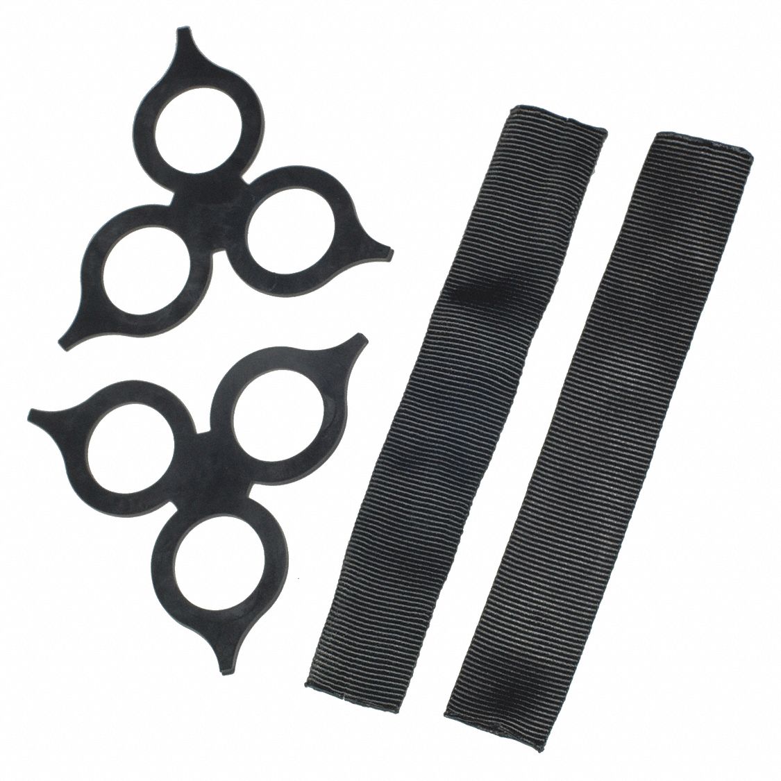 Synthetic Shackle Kit: Soft Shackles, HMPE/Polyethylene, (2) Lock Rings/(2) Sleeves, 2 PK
