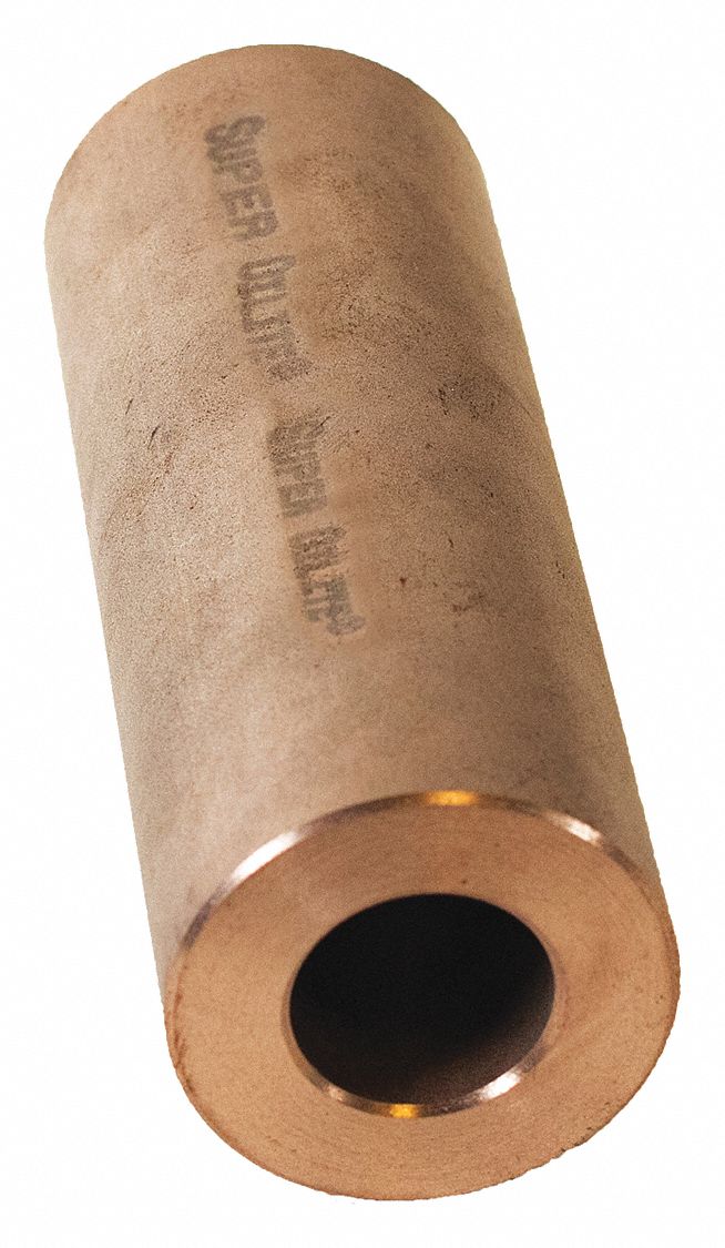 GRAINGER APPROVED Bronze, Cored Bar, Thickness 2 1/2 in, Width 2 1/2 in