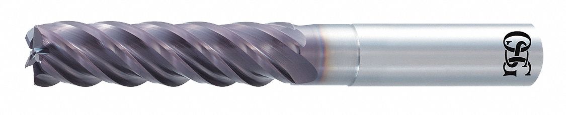 Corner Radius End Mill,  1.25 in,  Carbide