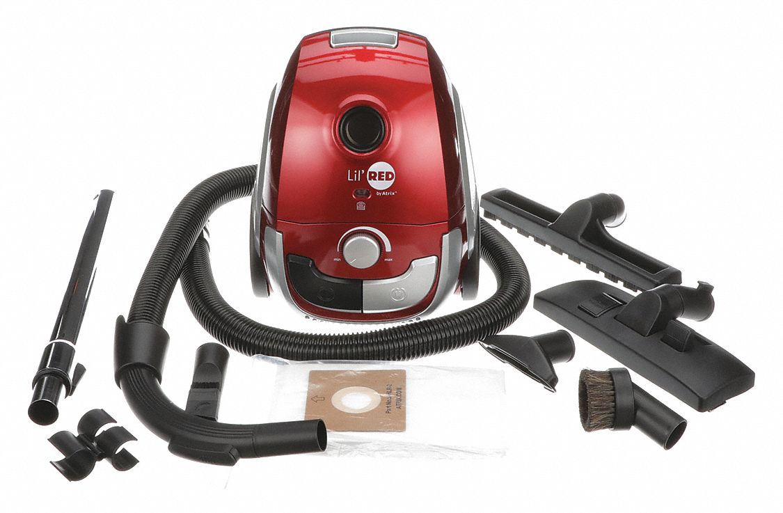 Canister Vacuum, Corded, HEPA Filtration