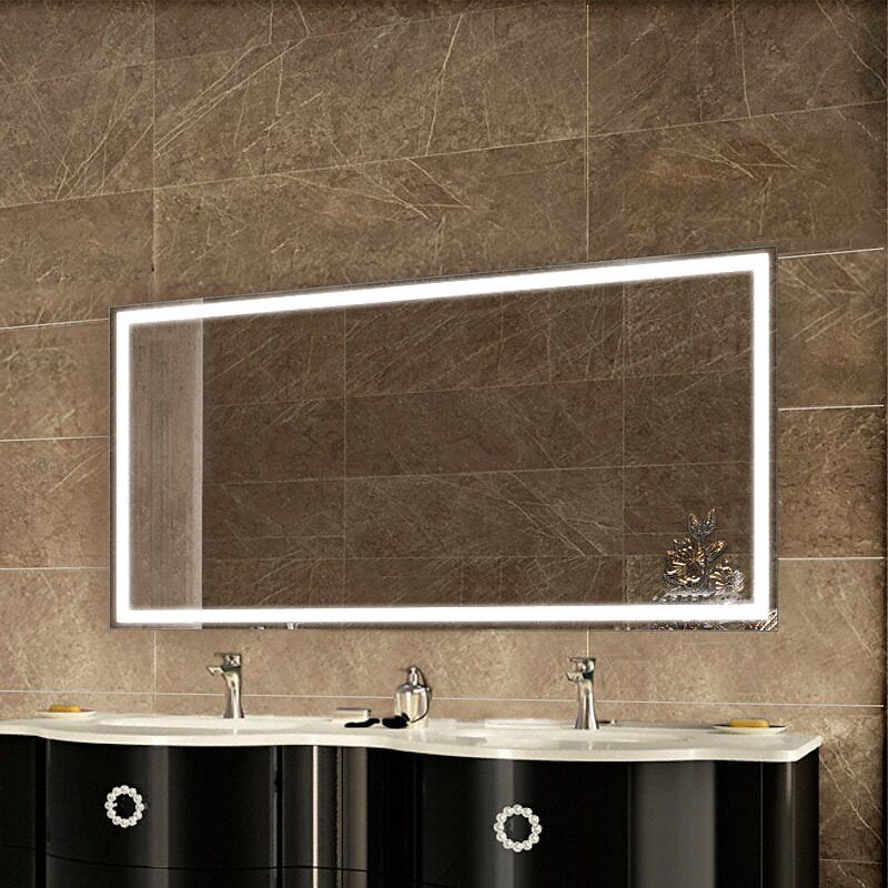 Frosted Bathroom Mirror Rispa 