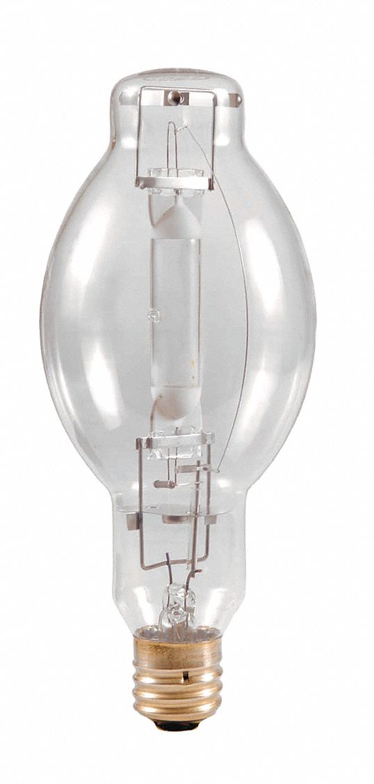 HID Bulb: Universal Burning, BT37, Mogul Screw (E39), 1,000 W Watt, 4000K,  Metal Halide, 263V, BT