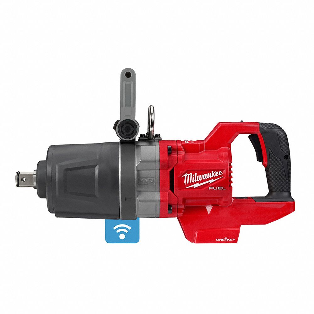 MILWAUKEE Cordless Impact Wrench 1 in Square Drive Size, 1,900 ftlb