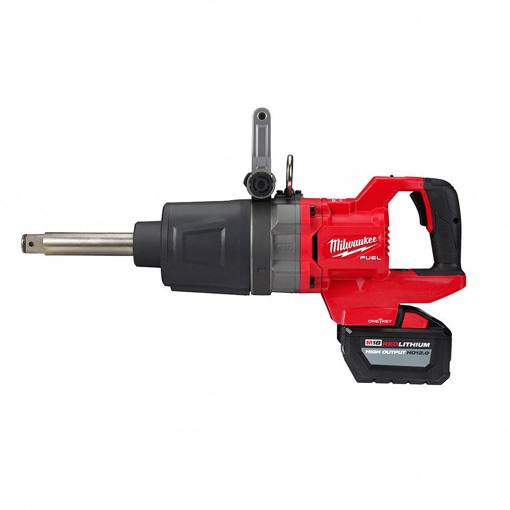 Impact Wrench Kit: 1 in Drive Size, 1, 900 ft-lb Fastening Torque, Brushless, 18 V DC Volt