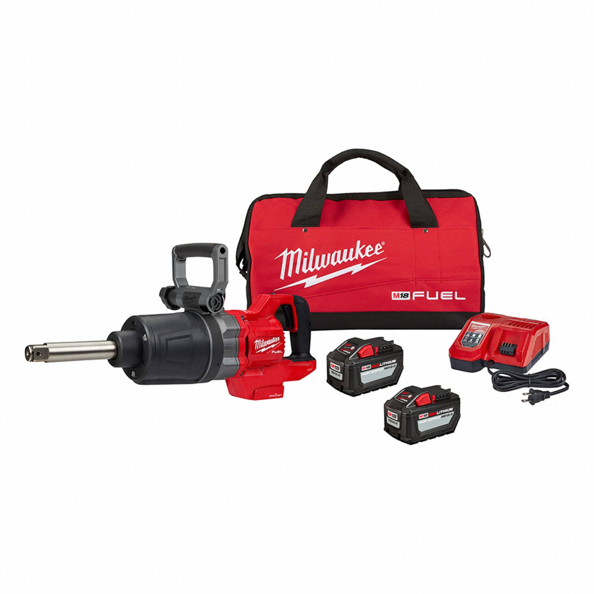 グマインダーKIT 乗工社 HOe(9㎜) MILWAUKEE, 1 in Drive Size, 1,900 ft-lb Fastening Torque, Impact