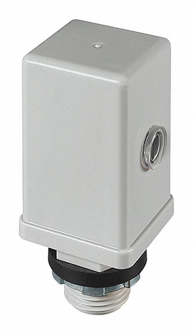 Photocontrol: Thread Stem Photocell Mounting, 1/2 in Stem Dia, SPST, 105-305V AC