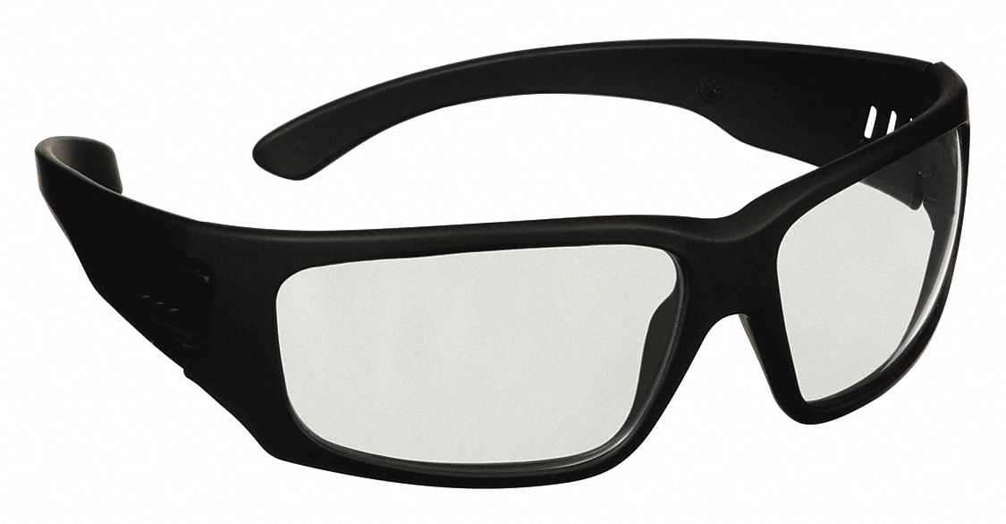 Safety Glasses, Black Frame Color