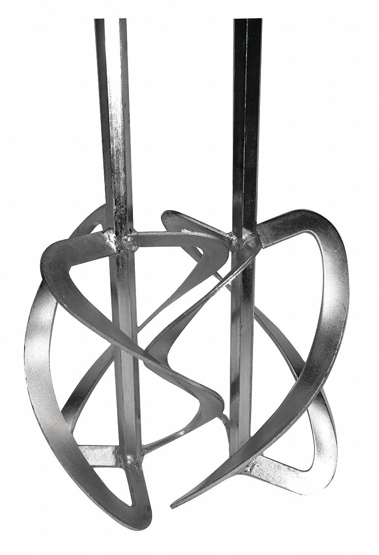 BN PRODUCTS USA, DoublePaddle, Low Viscosity, Mixing Paddle 56GW41BNR008120K Grainger