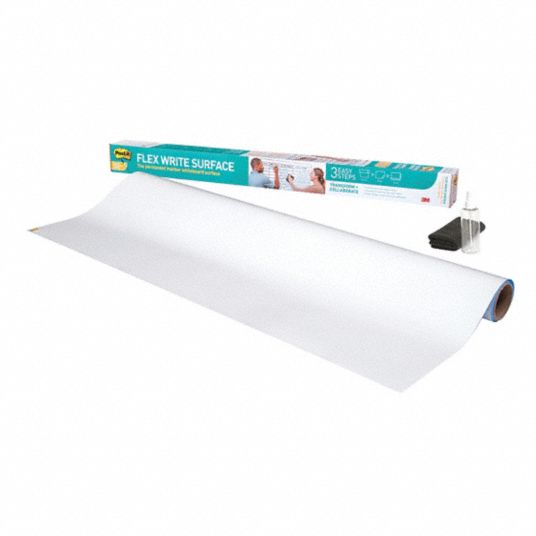POSTIT Dry Erase Sheet, 1 EA 56GX74FWS8X4 Grainger