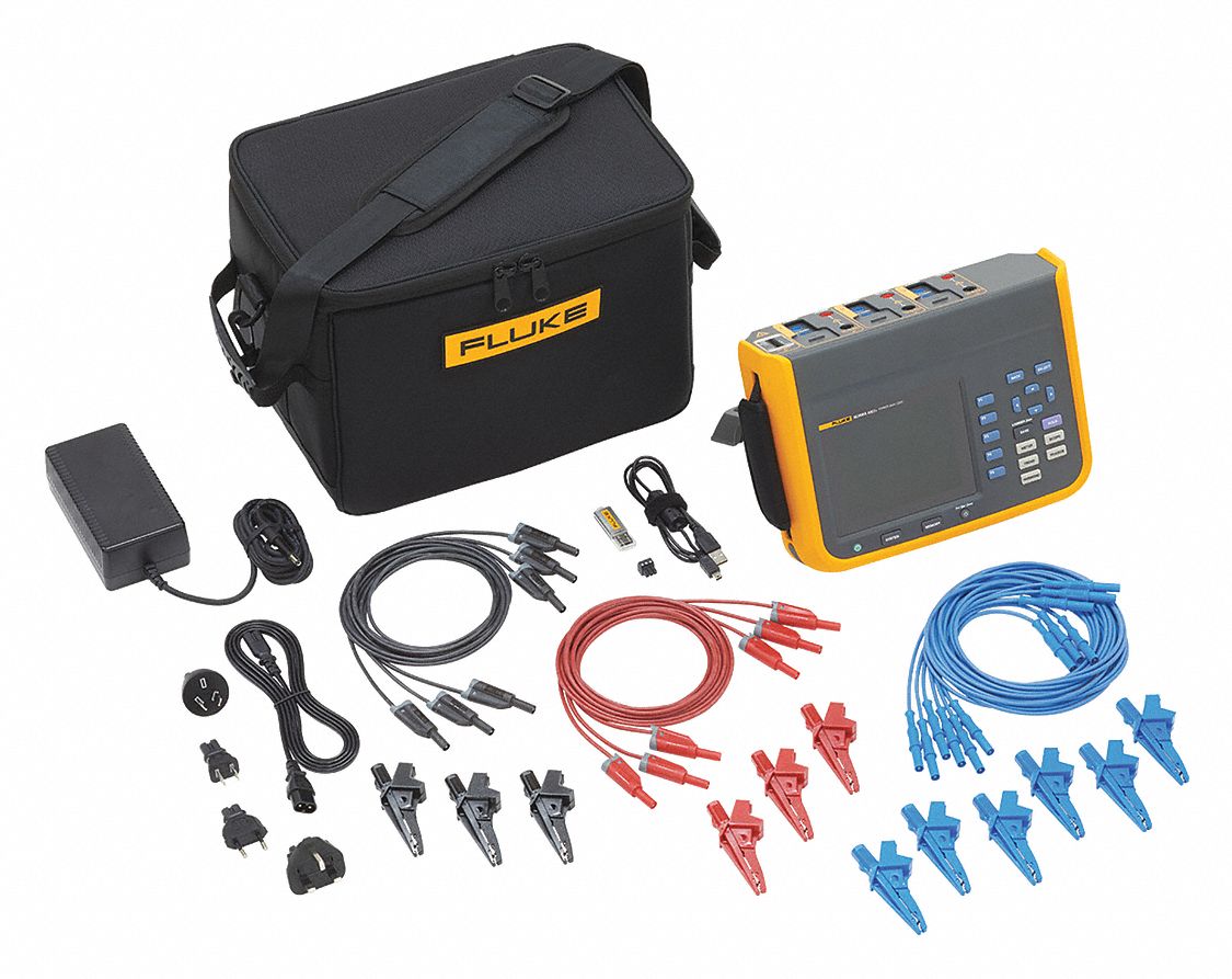 Power Quality Analyzer: CAT III 1000V/CAT IV 600V, 10 A Max AC Current Measured, NORMA 6003+