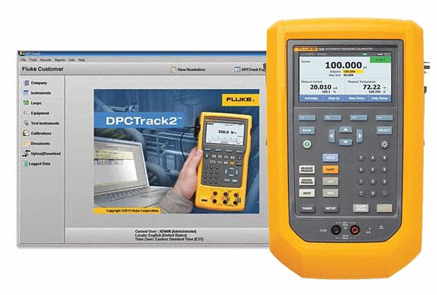 Automatic Pressure Calibrator: FLUKE-729/750SW BU, HART, Included, -15 psi – 10, 000 psi, psi