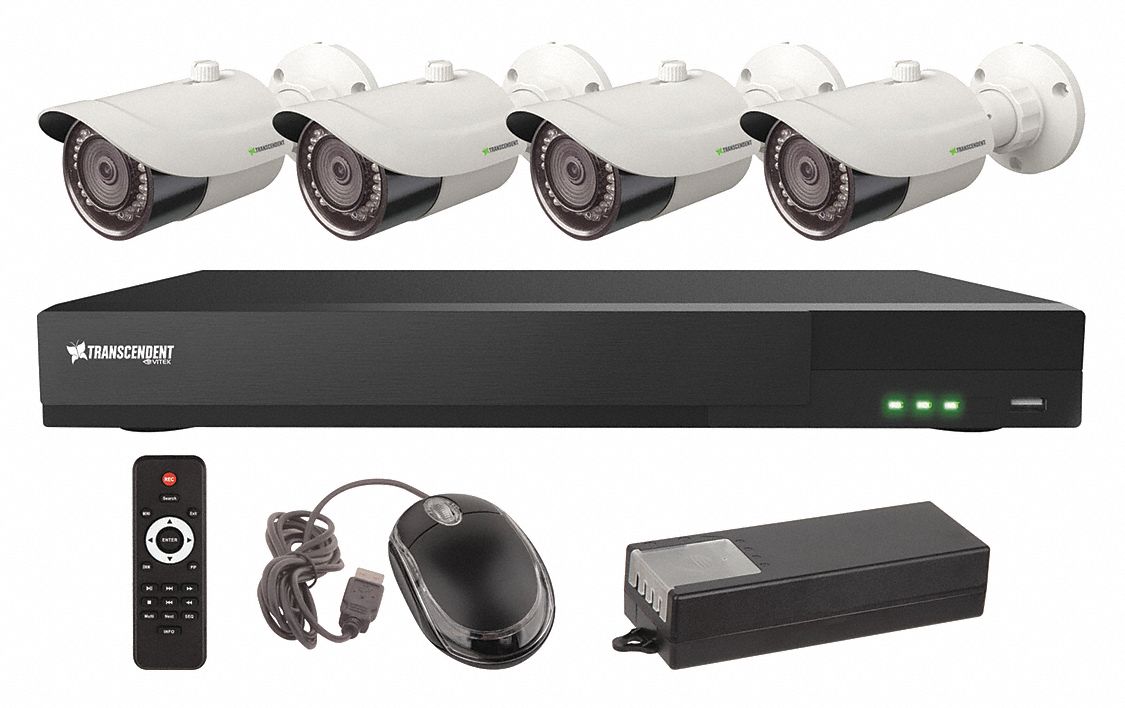 Vitek Bullet 4 Cameras Included Video Surveillance Digital Systems