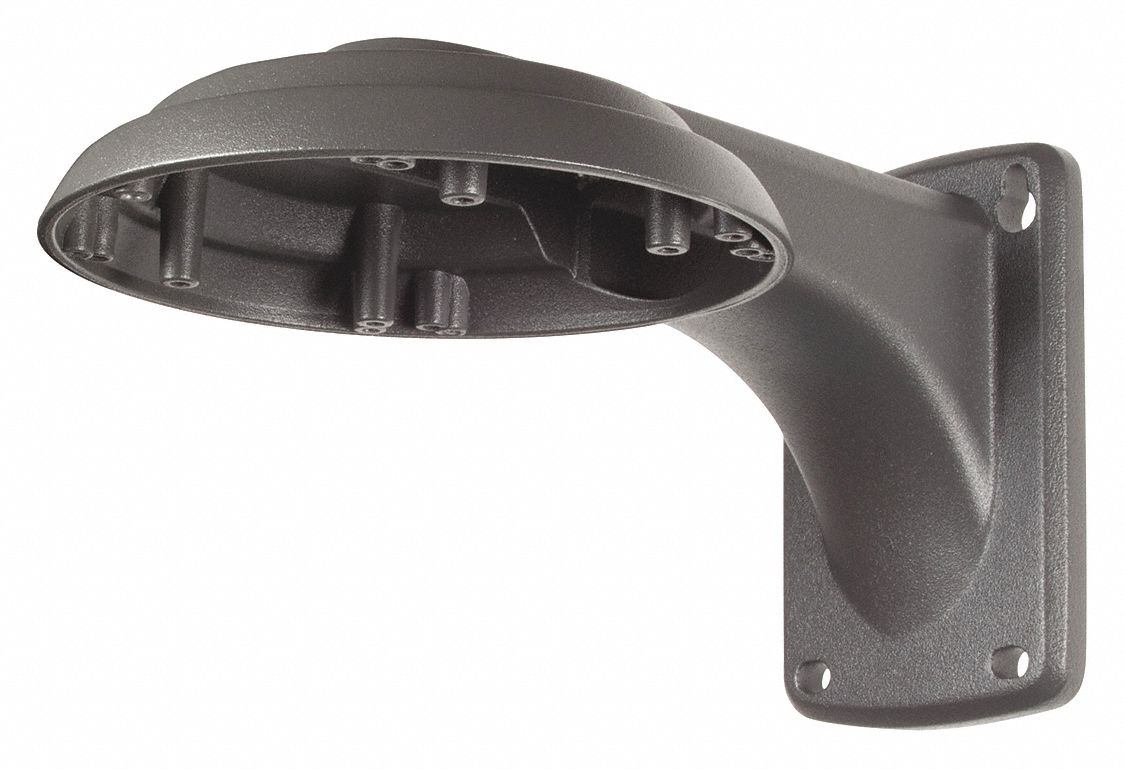VITEK, Fits Turret Cameras/Dome Cameras, Aluminum, Wall Mount 56HA29