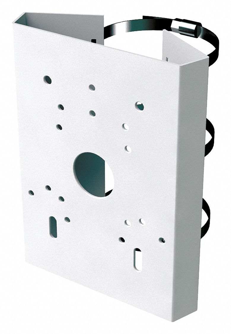 Pole Adapter: Screws, Pole, Aluminum, Ivory, VT-TPLMT