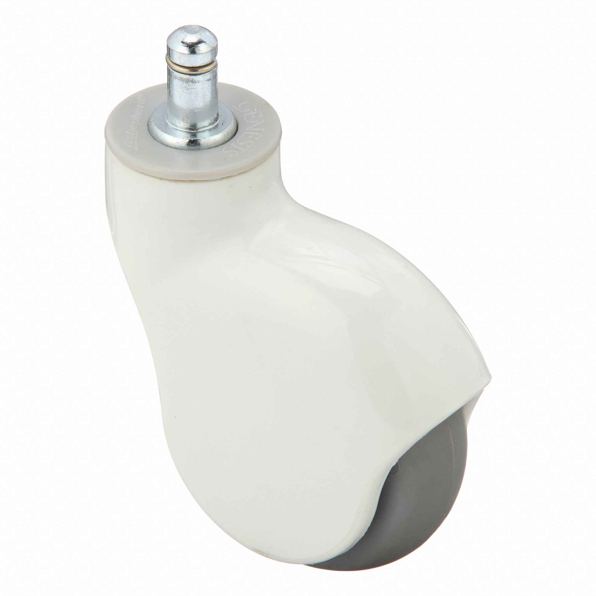 Stem Caster, Swivel, 3" Wheel Dia.