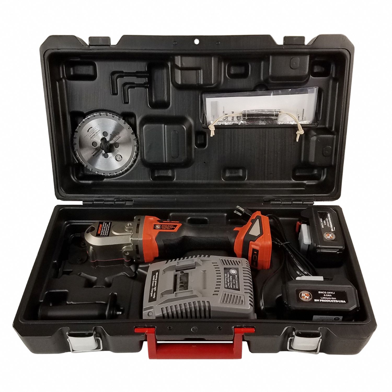 BN PRODUCTS USA Cordless Rebar Cutter 24V DC 56HE74BNCE3024V