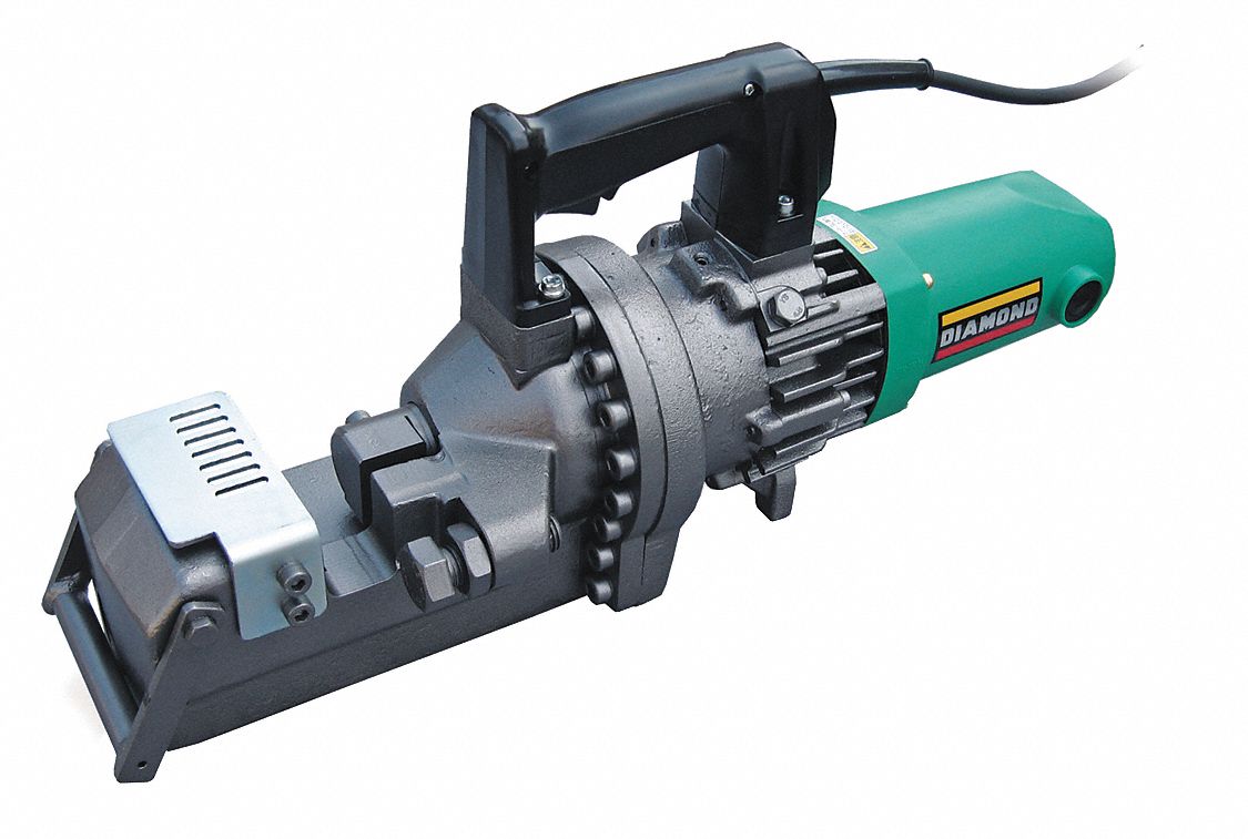 BN PRODUCTS USA Portable Hydraulic Rebar Cutter 10 Max. Cut Size, 45