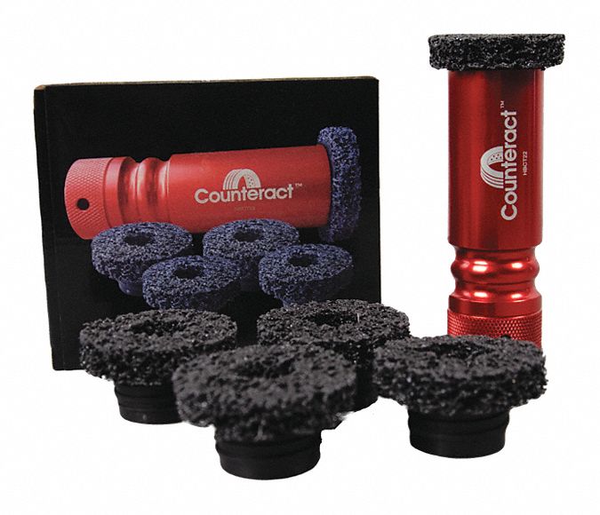 COUNTERACT 6 in Aluminum Commercial Hub and Wheel Cleaner 56HH85