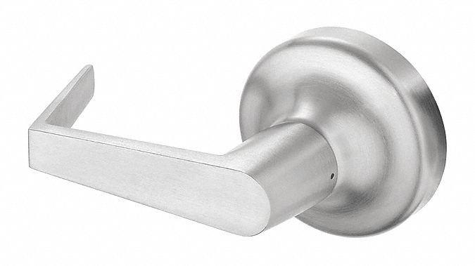 Mechanical Exit Device Trim: 48 in Max Door Wd, Chrome