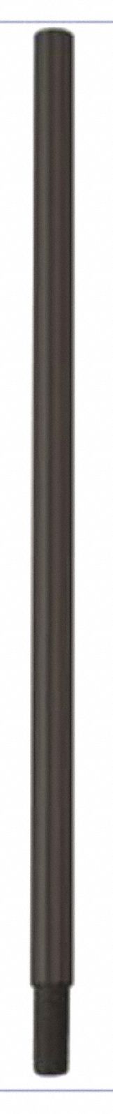 Surface Vertical Rod: 30 in Max Door Wd, Bronze