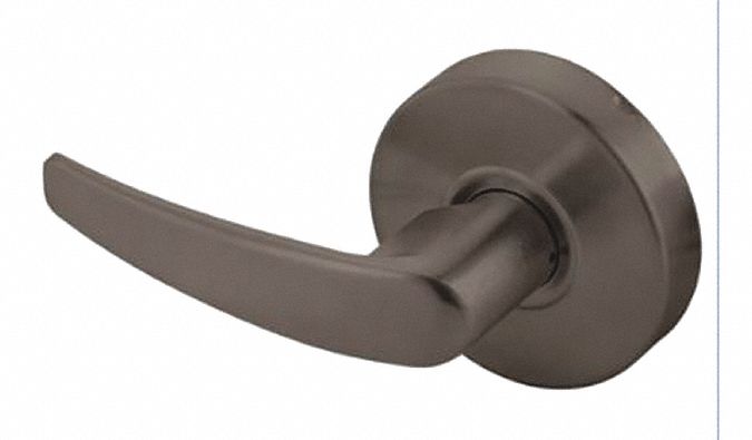Door Lockset: Passage Lever Locksets, Chrome, ADA Compliant