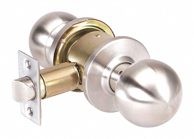 Mechanical Exit Device Trim: 48 in Max Door Wd, Stainless Steel