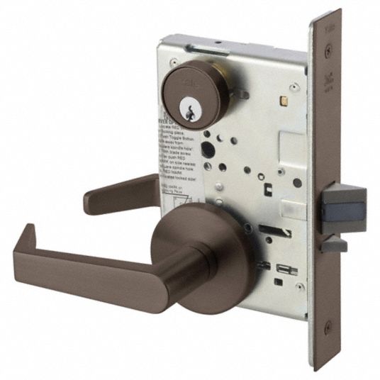 ASSA ABLOY ACCENTRA, Privacy Lever Locksets, Bronze, Door Lockset ...