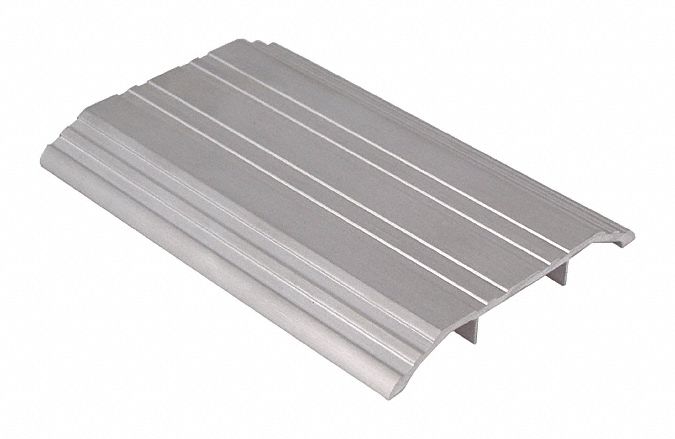 Door Threshold: Saddle, Aluminum Alloy, 3 ft Lg