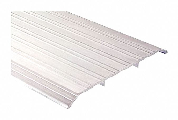 Door Threshold: Saddle, Aluminum Alloy, 3 ft Lg