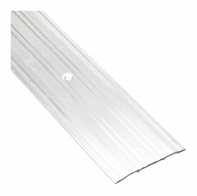 Door Threshold: Saddle, Aluminum Alloy, 3 ft Lg