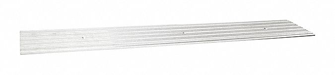 Door Threshold: Saddle, Aluminum Alloy, 3 ft Lg