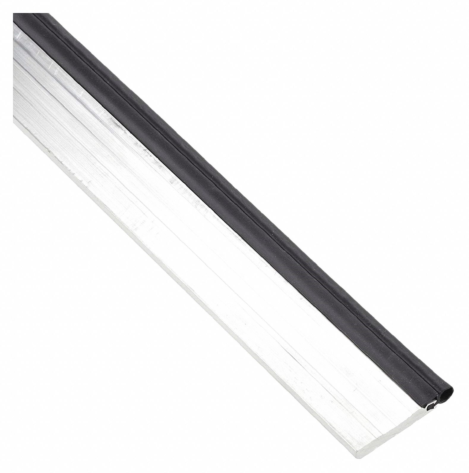 Door Weatherstripping: Bulb Insert, 3 ft Lg, 1 3/4 in Wd, 1 3/4 in Ht
