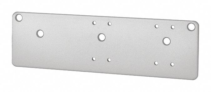 Door Closer Drop Plate: Aluminum