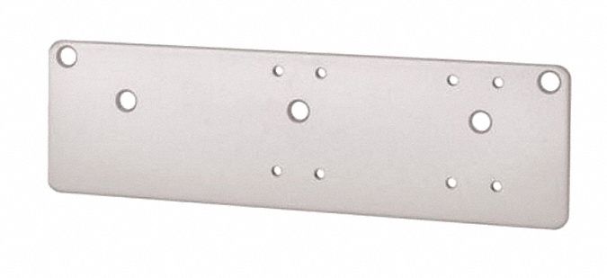 Door Closer Drop Plate: Aluminum