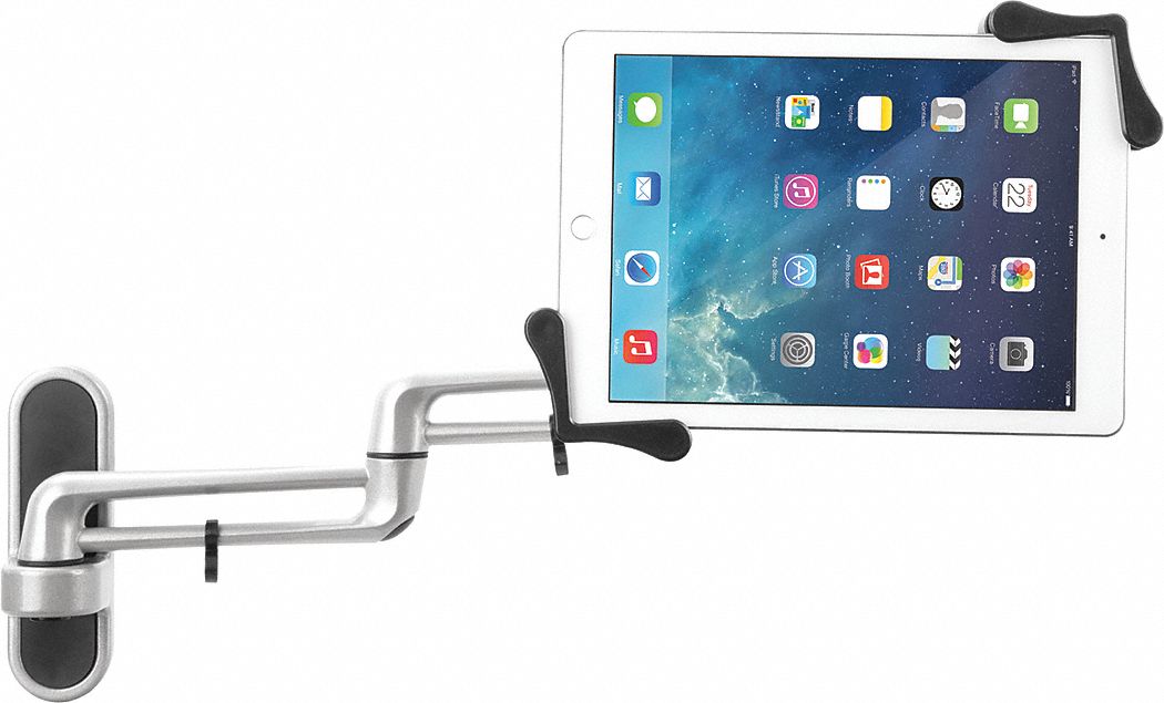CTA DIGITAL Tablet Wall Mount, 177/8" L, Silver 56HR31PADATWM