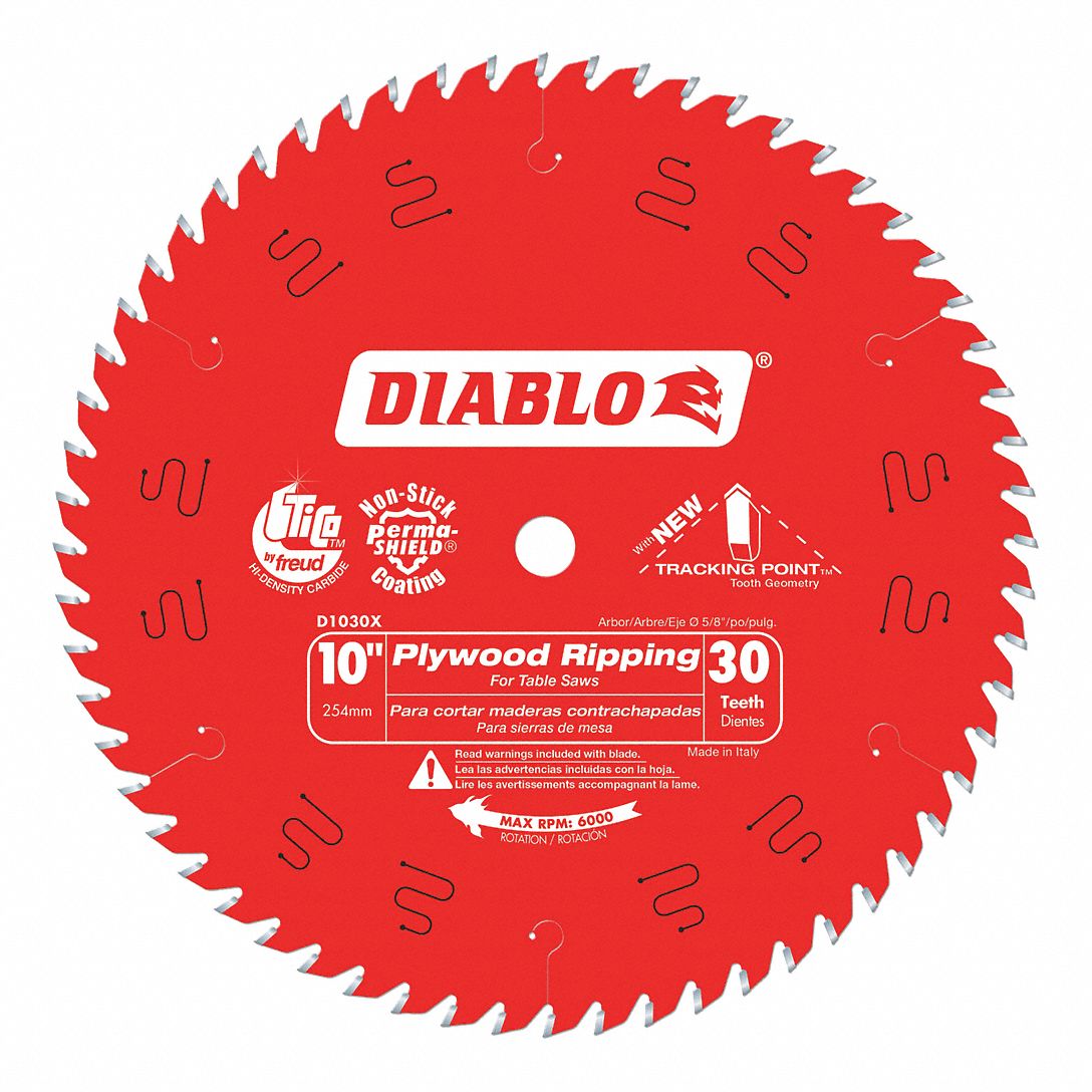 CIRCULAR SAW BLADE,10 IN BLADE,30 TEETH