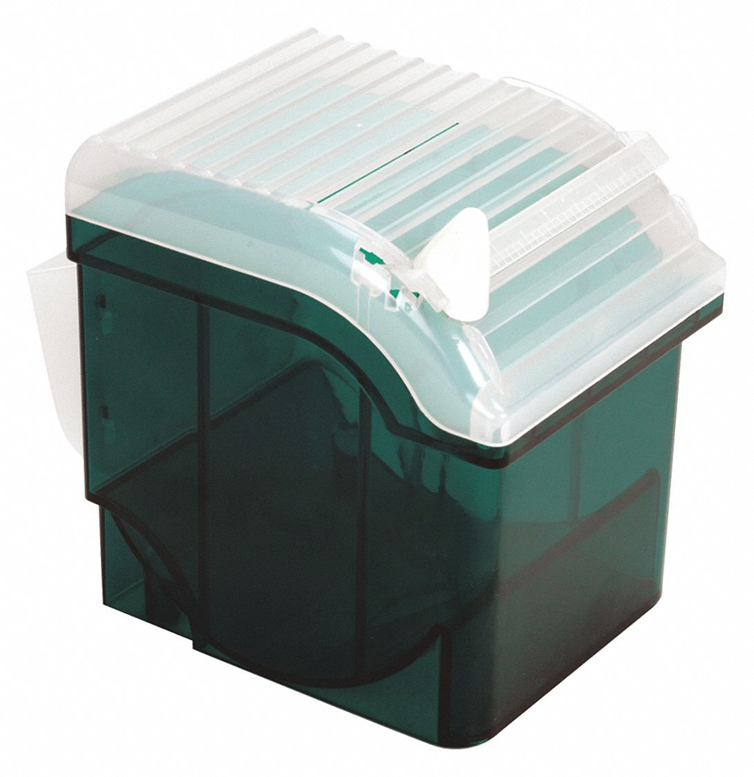 Parafilm Dispenser: ABS Plastic, 4 3/4 in Overall Lg, 6 3/4 in Overall Thick, 6 1/8 in Overall Wd