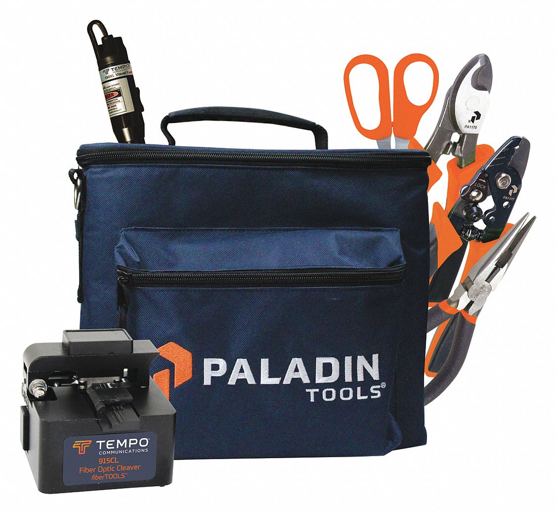 PALADIN Fiber Optic Tool Kit Fiber Optic Cables, Stripping Fiber Optic