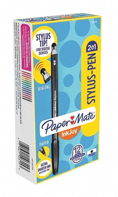 Pen/Stylus, Black, Rubber,