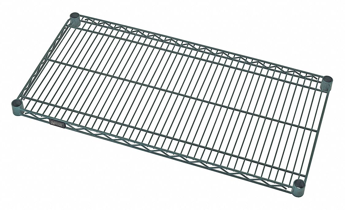 QUANTUM, 54 in x 18 in, 1 Shelves, Wire Shelf 56JF911854P Grainger