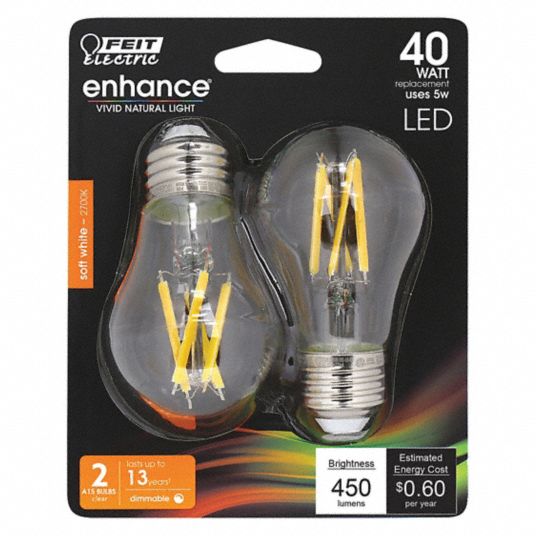 FEIT ELECTRIC, Medium Screw (E26), LED, Compact LED Bulb - 56JH26 ...