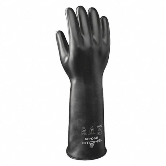 27.56 mil Glove Thick, 13 3/4 in Long, Chemical Resistant Gloves ...