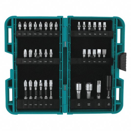 Makita hex best sale bit set