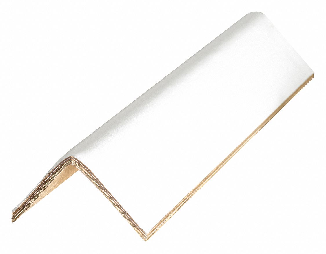 Edge Protector: Edge Protector, Heavy-Duty/Medium-Duty, 2 1/2 in Wd, 2 1/2 in Dp, 48 in Lg, 48 PK